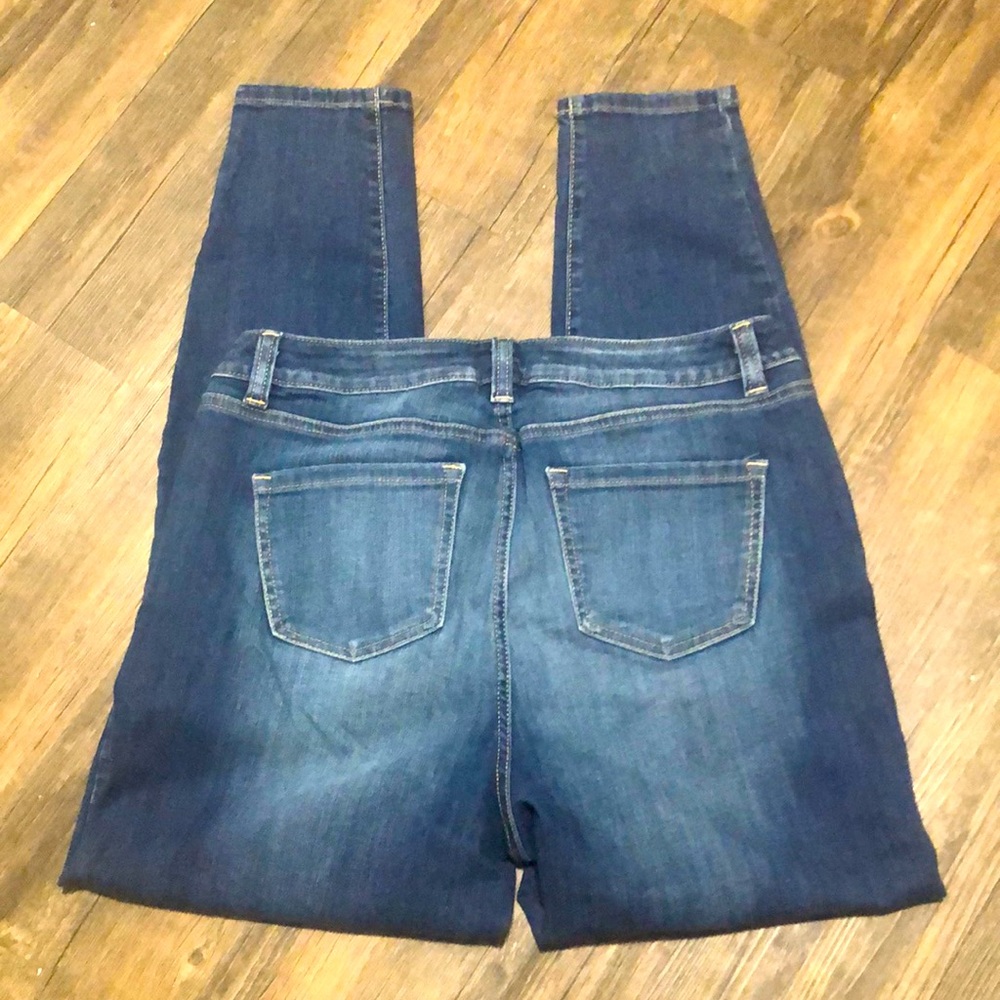 Lane Bryant Jeans Skinny High Rise SZ 16 Blue Denim - Picture 2 of 6